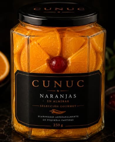 Naranjas en Almibar