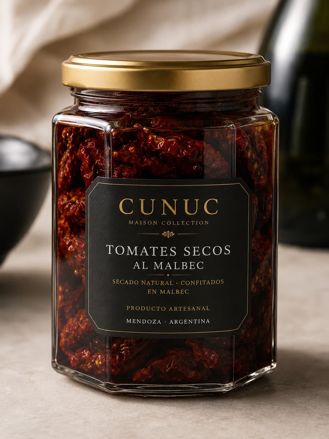 Tomates secos al malbec